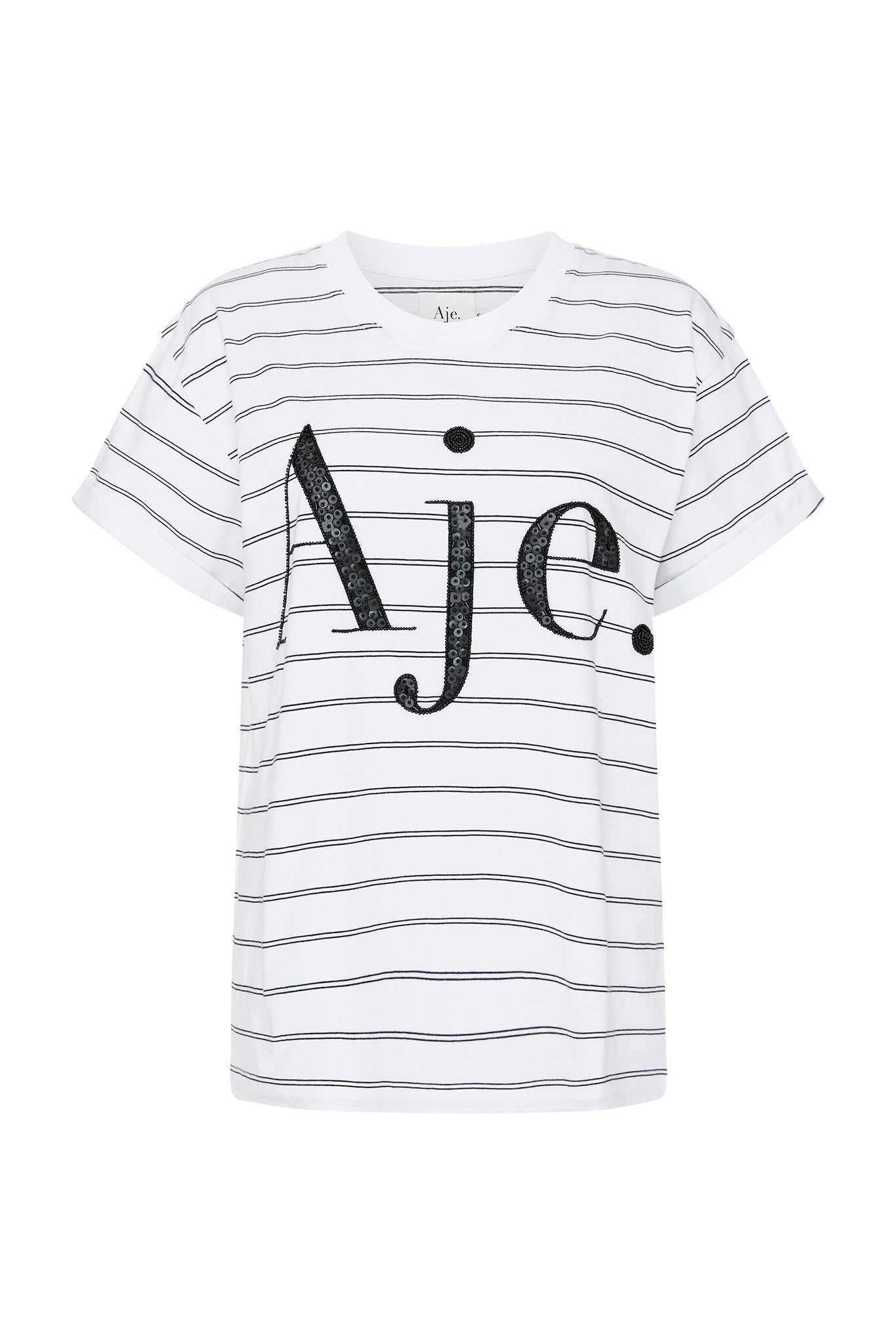 Classic Embellished Logo Tee